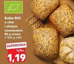 Kaufland Bułka BIO z chia i złotym siemieniem 80 g sztuka oferta