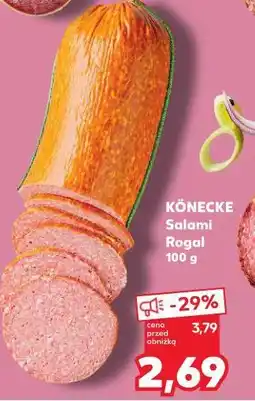 Kaufland Könecke Salami Rogal 100 g oferta