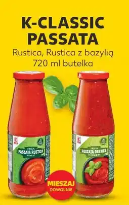 Kaufland K-Classic Passata Rustica, Rustica z bazylią, 720 ml butelka oferta