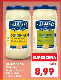 Kaufland HELLMANN'S Majonez Original, Babuni 500 ml oferta