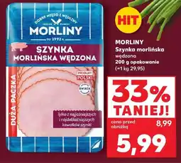 Kaufland MORLINY Szynka morlińska wędzona oferta