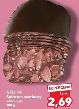 Kaufland GZELLA Salceson ozorkowy luksusowy 100 g oferta