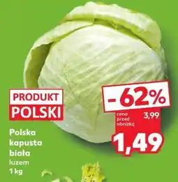 Kaufland Polska kapusta biała luzem 1 kg oferta