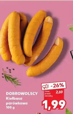 Kaufland DOBROWOLSCY Kiełbasa parówkowa 100 g oferta