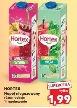 Kaufland Hortex Napój niegazowany Jabłko-Wiśnia / Jabłko-Mięta oferta