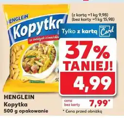 Kaufland HENGLEN Kopytka 500 g opakowanie oferta