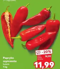 Kaufland Papryka szpiczasta luzem 1 kg oferta