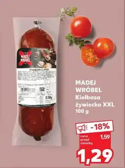 Kaufland MADEJ WRÓBEL Kiełbasa żywiecka XXL oferta