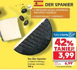 Kaufland Ser Der Spanier z mleka krowiego, koziego, owczego oferta