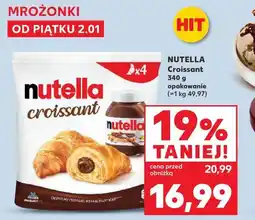 Kaufland NUTELLA Croissant 340 g opakowanie oferta