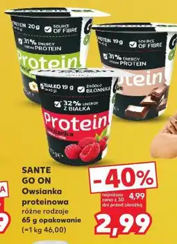 Kaufland SANTE GO ON Owsianka proteinowa oferta