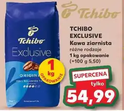 Kaufland Tchibo Exclusive Kawa ziarnista 1kg oferta