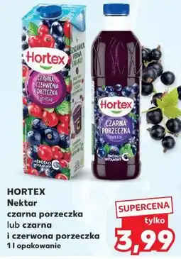 Kaufland HORTEX Nektar czarna porzeczka lub czarna i czerwona porzeczka oferta