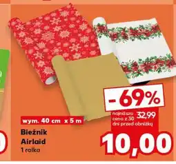 Kaufland Bieżnik Airlaid 1 rolka oferta