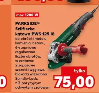 PARKSIDE Szlifierka kątowa PWS 125 I8