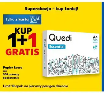 Quedi Papier ksero A4 500 arkuszy