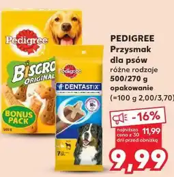 Kaufland Pedigree Przysmak dla psów 500/270 g oferta