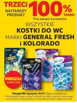Kaufland Kostki do WC marki General Fresh i Kolorado oferta