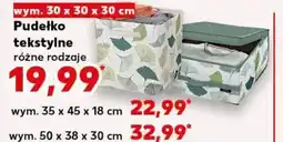 Kaufland Pudełko tekstylne (różne rozmiary) oferta