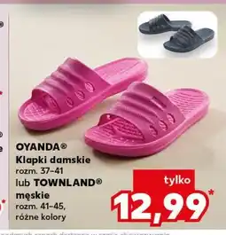 Kaufland OYANDA Klapki damskie lub TOWNLAND męskie oferta