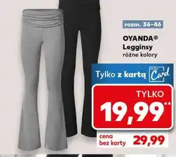 Kaufland OYANDA Legginsy (rozm. 36-46) oferta