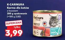 Kaufland K-CARINURA Karma dla kotów z łososiem 200 g oferta