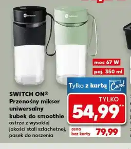 Kaufland SWITCH ON Przenośny mikser uniwersalny kubek do smoothie oferta