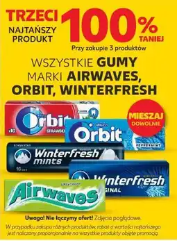 Kaufland Airwaves, Orbit, Winterfresh (gumy do żucia) oferta