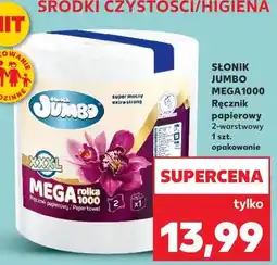 Kaufland SŁONIK JUMBO MEGA1000 Ręcznik papierowy 2-warstwowy, 1 szt oferta