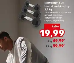 Kaufland NEWCENTIAL Hantel sześciokątny 2,5 kg oferta