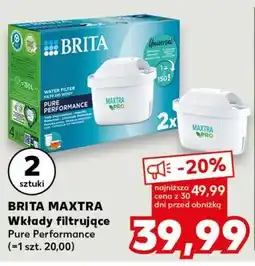 Kaufland BRITA MAXTRA Wkłady filtrujące Pure Performance oferta