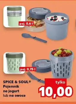 Kaufland SPICE & SOUL Pojemnik na jogurt lub na owoce oferta