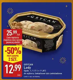ALDI GRYCAN Lody (bakaliowe lub czekoladowe) oferta