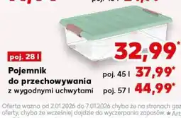 Kaufland Pojemnik do przechowywania z wygodnym uchwytem (różne rozmiary) oferta