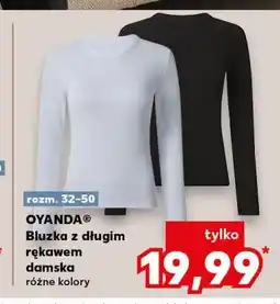 Kaufland OYANDA Bluzka z długim rękawem damska oferta