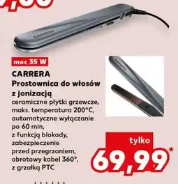 Kaufland CARRERA Prostownica do włosów z jonizacją oferta
