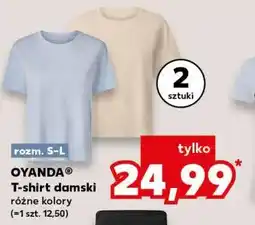 Kaufland OYANDA T-shirt damski (2 szt.) oferta