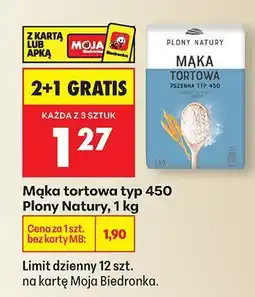 Biedronka Mąka tortowa typ 450, 1 kg oferta