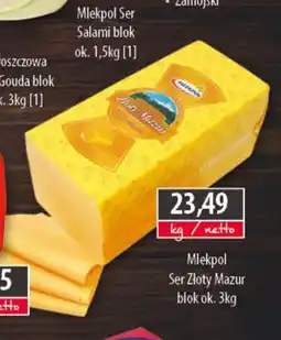 DUO-TES Mlekpol Ser Złoty Mazur oferta