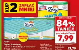 Kaufland Papier toaletowy Foxy oferta