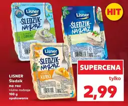 Kaufland Śledzik Lisner oferta