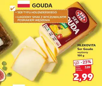 Kaufland Ser wędzony Mlekovita oferta