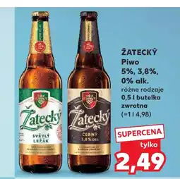 Kaufland Piwo Zatecky oferta