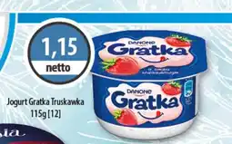 DUO-TES Jogurt Gratka Truskawka Danone oferta
