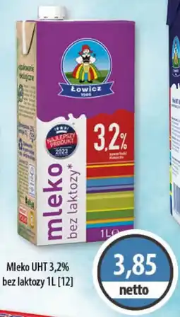 DUO-TES Mleko UHT 3,2% bez laktozy Łowicz oferta