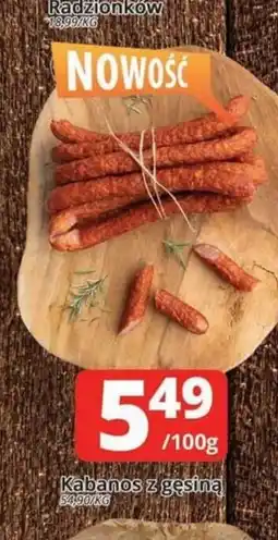 Szyneczka Kabanos z gęsiną oferta