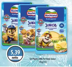 DUO-TES Ser Plastry żółte Psi Patrol Junior Hochland oferta