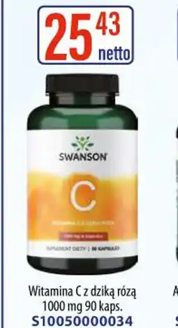AT Swanson Witamina C z dziką różą oferta