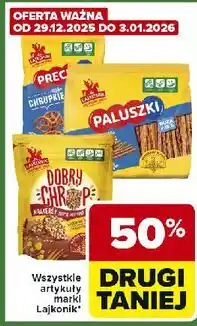 Carrefour Express Przekąska z ziarnami sezamu lnu i chia Lajkonik Dobry Chrup oferta