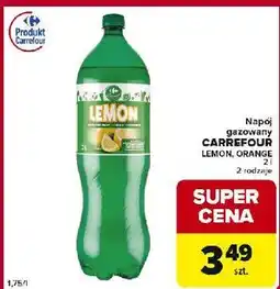 Globi Napój lemon Carrefour Classic oferta